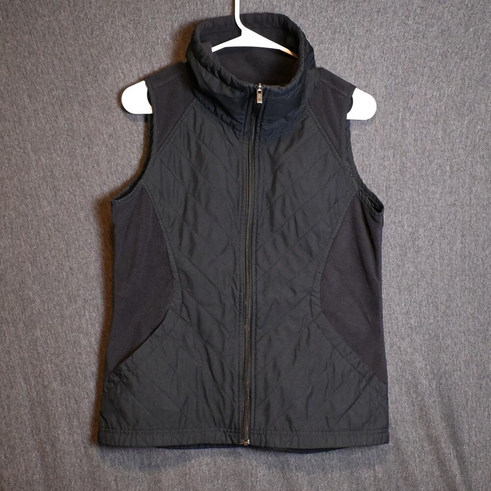 Columbia Women's Women's M Quilted Mix It Around Vest Black Outdoor